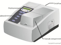 Spectronic 20 Genesis  spectrophotometer, infrared, detection, analysis, assay, absorbance, transmittance