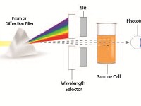 Spectrophotometer  detection, analysis, assay, absorbance, transmittance, visible